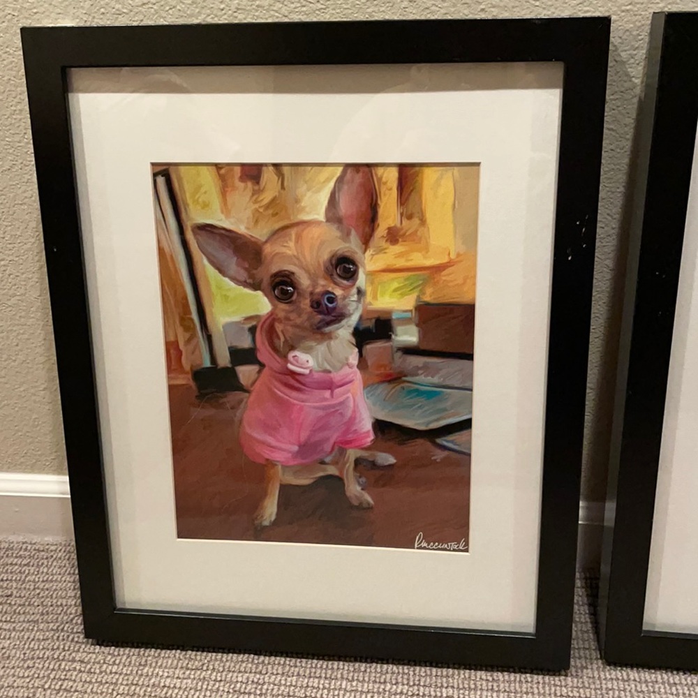 2 Aaron brother gallery dog paintings